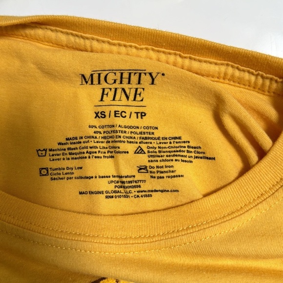 Might Fine sunflower graphic tshirt womens XS - Picture 3 of 3